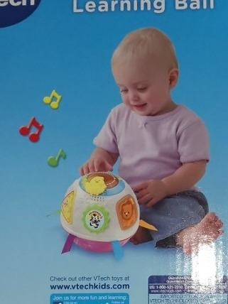 Vtech Learning Ball Move Light Cancion Centro Actividad Bebe