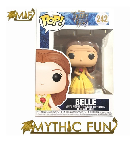 Funko Pop Disney - Belle 242 (bella Y La Bestia) (Usado)