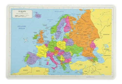 Aprendizaje Sin Dolor M. Ruskin Mapa De Europa Mantel Indivi