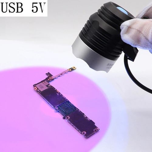 Lámpara Curado Mascara Uv  Led 7w Reparación Placa Celular