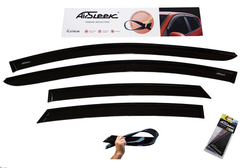 Airsleek Deflectores De Ventana Lateral Para Ford Focus 2012