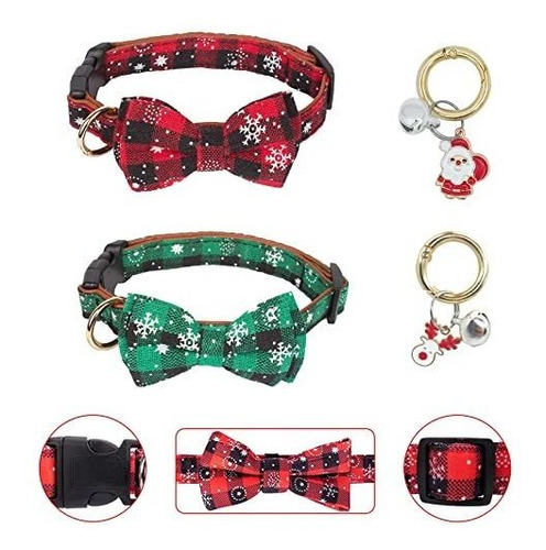Feliz Navidad Collar Para Perros Collar De Cuchilla Q2j4x