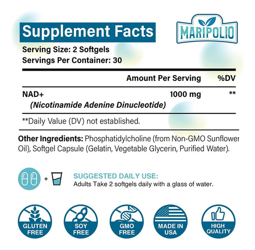 Nad Ribósido Nicotinamida - (nicotinamide Riboside ) -nad