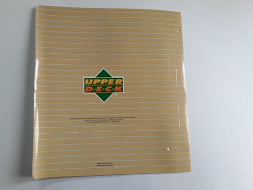 Album Coleccionador Futbol 95 - Upper Deck - Vacío (Usado)