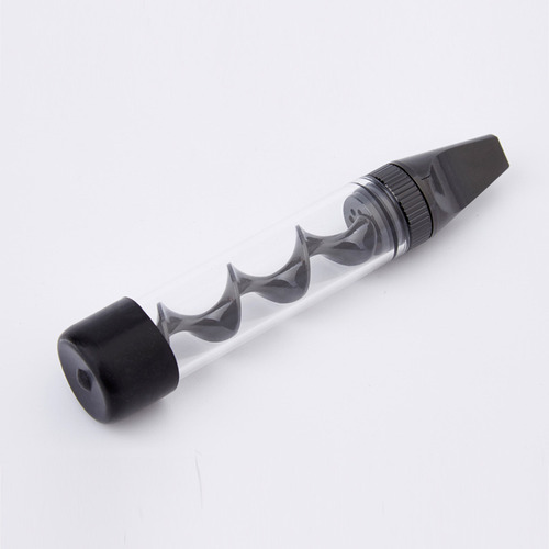 Kit De Pipas Para Fumar Hierbas Secas Con Vidrio Retorcido M