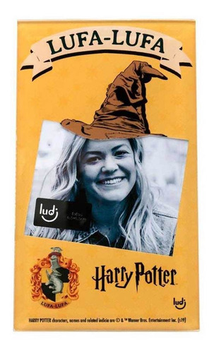 Porta Retrato Cartão Lufa Lufa ( Hufflepuff )- Harry Potter 