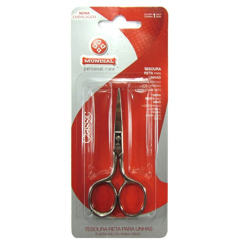 Tijera Para Uñas Recta Marca Mundial