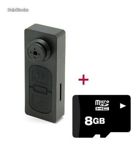 Imagen 4 de 9 de Camara Boton Espia 8gb Fotos Audio Y Video Envio Gratis