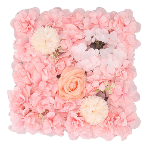 Paneles De Decoración De Pared Con Flores Artificiales Rosas