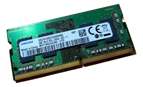 Memoria Ram Para Portátil 4gb  Ddr4 -2666v