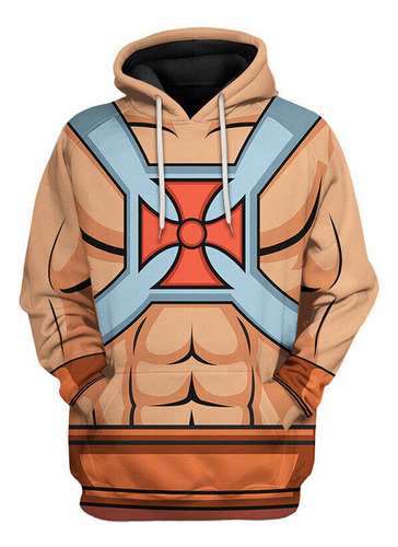 Sudaderas Con Capucha De He-man Y Los Maestros De La Univers