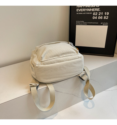 Mochila Pequeña De Moda Para Mujer, Mochila De Pana Suave