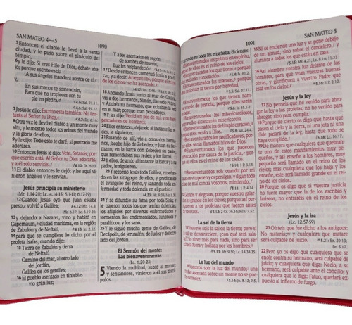 Imagen 3 de 5 de Biblia Reina Valera 1960 Letra Gigante Cierre Jean Rosa