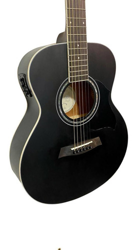 Violao Seizi Kyoto Mini Open Pore Black Satin + Bag