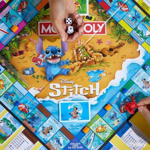 Juego De Mesa Monopoly Disney Stitch