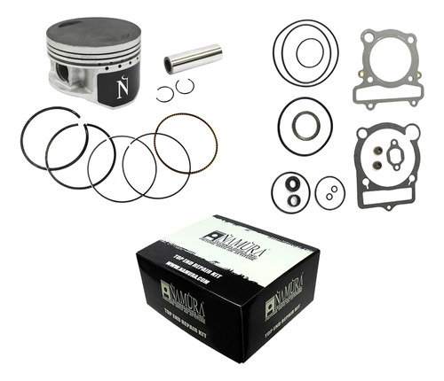 Piston Y Empaques Yamaha Yfm 350 ( Ver Descripcion ) +0.50mm