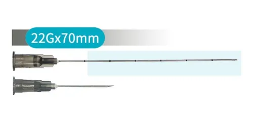 Cánula Con Aguja 22g X 70mm - Unidad a $26999