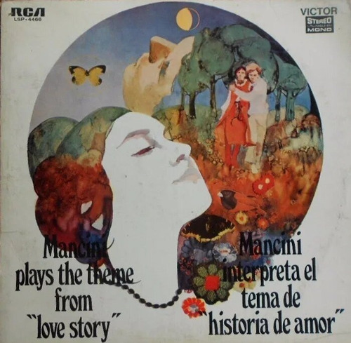 Henry Mancini Plays The Theme From Love Story Lp Pvl