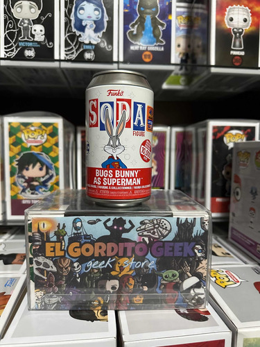 Funko Pop Soda Bugs Bunny As Superman Wondercon Dc Comics