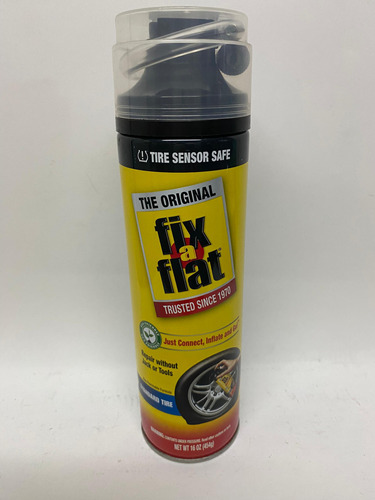 Fix-a-flat 16oz Reparación E Inflador De Neumáticos