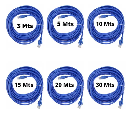 Cable De Internet 20 Metros Largo - Cable Ethernet Lan 20mt
