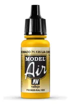 Comprar Vallejo Model Air 71135 Ija Amarillo Cromado Modelismo Hobby
