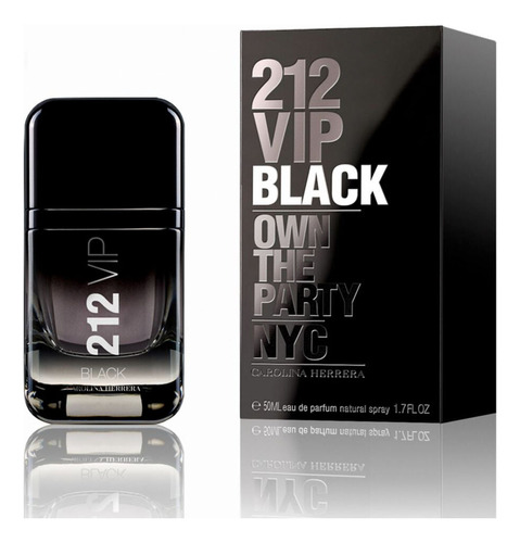 212 Vip Black 50ml Edp Hombre Carolina Herrera