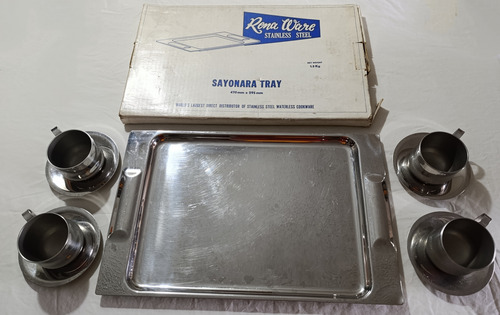 Bandeja Y Tazas Renaware (Usado)