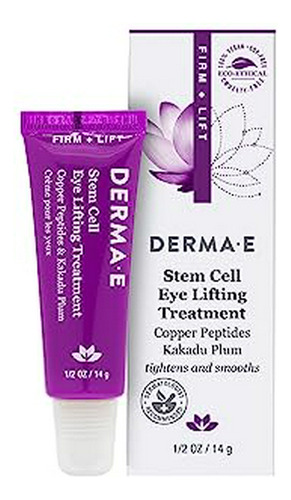 Cremas - Derma E Tratamiento Reafirmante De Ojos Con Células