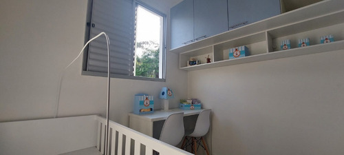 Apto Com 2 Quartos, Cozinha E Escritório Mobiliado