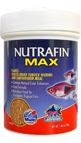 Nutrafin Max Tubifex Liofilizado 35 Grs