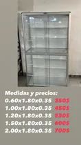 Comprar Vitrinas Exhibidoras Variedad En Modelos, Colores Y Medidas 