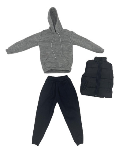3 Ropa Masculina A Escala 1:6 Hecha A Mano Para Accesorios