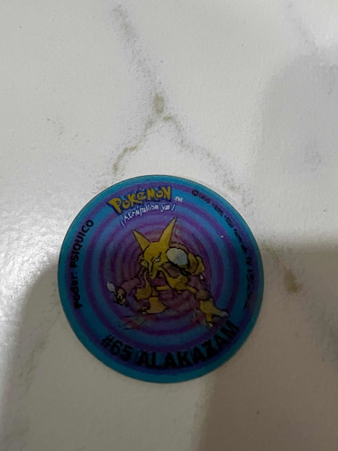 Tazos Pokemon Alakazam Abra Kadabra Original Sabritas Holo