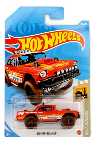 Hot Wheels Chevy Big-air Bel-air 2021 Rojo