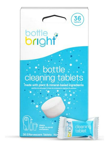 Limpiador Para Botellas - 36 Tabletas