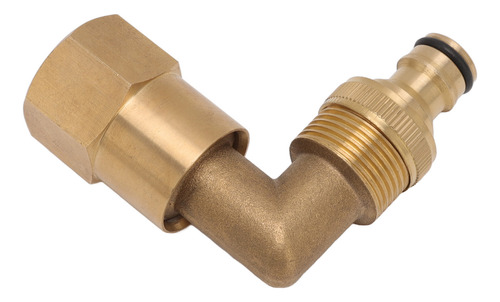 Adaptador De Codo De Manguera De Jardín De Latón De 90 Grado