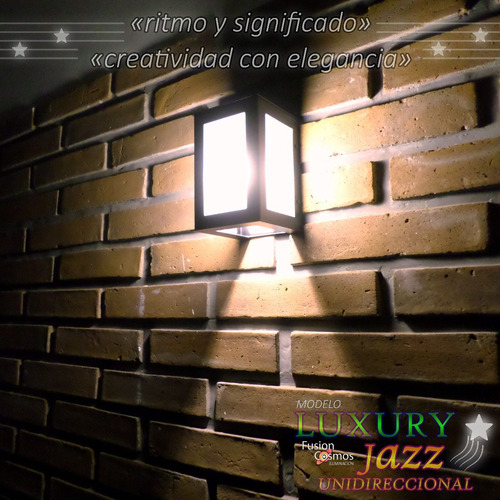 Difusor Farol Exterior Pared Jardin Efecto Combinado Pack X8