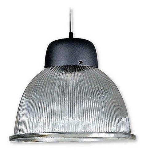 Lampara Campana De Policarbonato Colgante 30cm