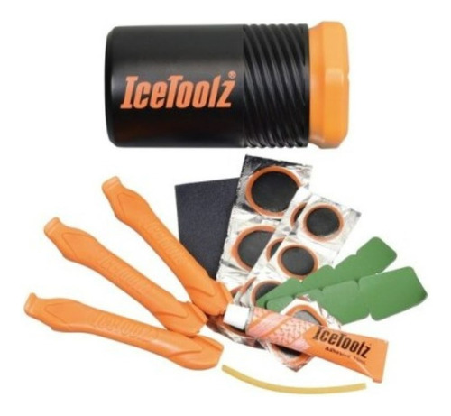 Botella De Almacenamiento Con Kit Reparacición Icetoolz 83a1