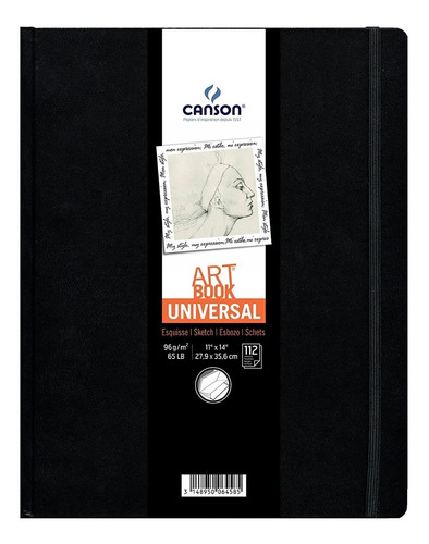 Cuaderno Dibujo Canson Art Book Universal Boceto 27.9x35.6cm