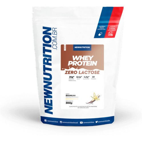 Whey Protein Zero Lactose - 900g - Newnutrition