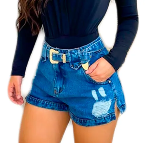 Short con abertura lateral hotsell
