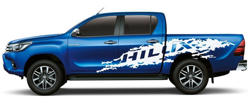 Calco Toyota Hilux Srx Paint Laterales