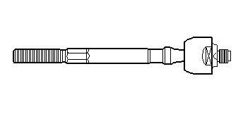 Terminal Axial Para Veiculo Citroen C 3 Motor 13/18