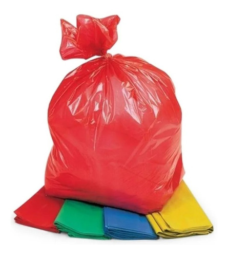 Bolsas Plásticas Para Basura Desechos 35l - 50x60 - 60 Unds