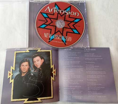 Artension - New Discovery Cd 1era Ed. Japonesa Heavy Metal (Usado)