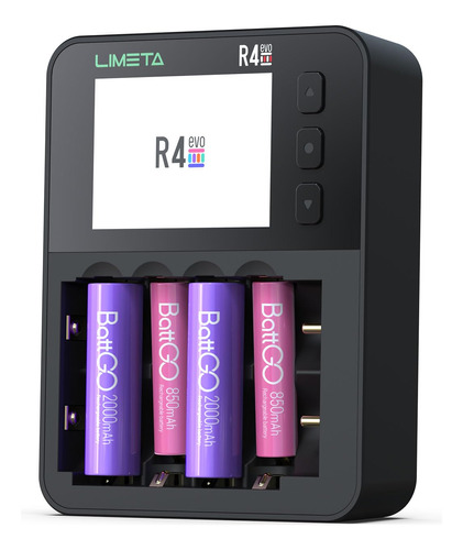 Limeta Cargador De Bateria Inteligente R4 Evo De 6 Bahias -