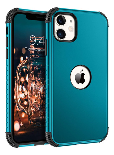 Funda Bentoben Para iPhone 11-deep Blue Design