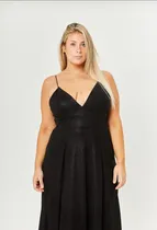 Comprar Vestido Fiesta Brilloso Lurex Divino Doble Tajo  Moda Pasion